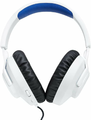 JBL Quantum 100P Console – przewodowy zestaw słuchawkowy do PlayStation, biało-niebieski