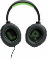 JBL Quantum 100X Console – przewodowy zestaw słuchawkowy do gier Xbox, czarno-zielony