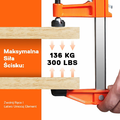 Jorgensen Ściski Stolarskie 300 mm typu F – 2 sztuki – zdjęcie 3