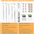 Joycabin zestaw 104 elementów do korekcji wrastających paznokci – zdjęcie 2