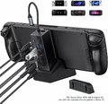 JSAUX HB0609 – stacja dokująca 6 w 1 do ASUS ROG Ally i ROG Xbox Ally, czarna