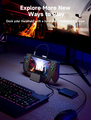 JSAUX HB0609 – stacja dokująca 6 w 1 do ASUS ROG Ally i ROG Xbox Ally, czarna