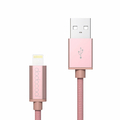 Kabel Lightning z certyfikatem MFi Dodocool DA51 różowy  widok zbliżony