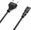 Kabel zasilający Euro 8 deleyCON 10m, wtyczka Euro na gniazdo C7 – zdjęcie 2