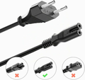 Kabel zasilający Euro 8 deleyCON 10m, wtyczka Euro na gniazdo C7 – zdjęcie 3