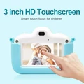Kamera aparat cyfrowy dla dzieci QUUY ekran dotykowy niebieski widok ekranu