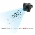 Kamera CCD 700TVL 3.6mm 1/3 widok wymiaru