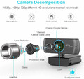 Kamera internetowa Besteker CAM-920C 1080p widok budowy
