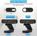 Kamera internetowa Jiffy Webcam 1080P/60FPS FHD widok z boku