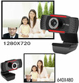 Kamera internetowa z mikrofonem 720p HD M.WAY widok na ekranie