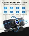 Kamera internetowa z mikrofonem Webcam Vitade 682H Pro HD USB 1080P 60fps widok cech.