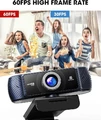 Kamera internetowa z mikrofonem Webcam Vitade 682H Pro HD USB 1080P 60fps widok obrazu.