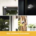 Kamera IP do zestawu Litmor Battery Cam IP66 1080P WiFi widok instalacji.