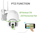 Kamera kopułkowa PTZ Aottom WQJ804-XM-2 FHD 1080P WiFi widok zakresu ruchu.