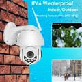 Kamera kopułowa IP 1080P PTZ IR IP66 P2P widok wodoodporności