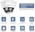 Kamera kopułowa IP Dahua IPC-HDBW4433R PoE H.265 4MPx widok cech.