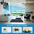 Kamera monitoring IP ZILNK 2MP 1080P 25 kl./s WLAN widok z boku