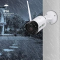 Kamera monitoring SV3C SV-B07W 1080P CCTV WiFi widok wodoodporności.