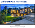 Kamera monitoringu IP SMONET H.264 1080P widok w telewizorze