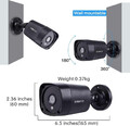 Kamera monitoringu IP TOROCAT 2MP 1080P CCTV PoE H.265+ widok montażu.
