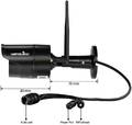 Kamera monitoringu IP Wansview W2 1080P IP66 FHD widok wymiarów