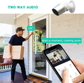 Kamera monitoringu WiFi Panamalar Bullet 2S Google Alexa Smart widok audio