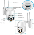 Kamera obrotowa IP Torocat N817-1080P 2MP SD WiFi widok opisu.