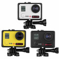 Kamera sportowa AMKOV AMK7000S 20MP 4K 60FPS WiFi widok w kilku kolorach w osłonie