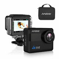 Kamera sportowa Andoer AN1 4K WiFi dotykowy widok z etui
