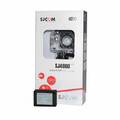 Kamera sportowa SJCAM SJ4000 WiFi czarna + monopod widok w opakowaniu