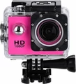 Kamera sportowa SJCAM SJ5000 LCD 2' Full Hd różowa widok z przodu