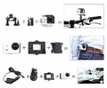 Kamera sportowa SJCAM SJ5000 LCD 2'' Full Hd widok montażu akcesoria