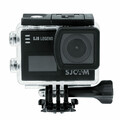 Kamera sportowa SJCAM SJ6 LEGEND 4K Czarna widok z przodu w obudowie