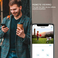 Kamera tubowa zewnętrzna IP Luowice Y4 1080P widok działania na smartphone