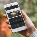 Kamera zewnętrzna Google NEST Cam IQ A0057 4K 8MP widok ze smartfonu