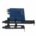 Karta PCIe USB 3.0 2-porty  5Gbp/s DODOCOOL DC12 widok mocowania