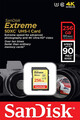 Karta Sd Sandisk extreme 256GB SDXC U3 90MB/s widok w opakowaniu