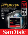 Karta Sd Sandisk extreme pro 128GB UDMA7 4K 160MB/s widok w opakowaniu