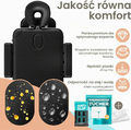KESSER stół do masażu składany, aluminiowy, regulowana wysokość, czarny – zdjęcie 4
