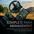 Kierownica Logitech G Saitek Farming Simimulator Controller widok kompletu