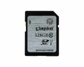Kingston karta SD SDXC klasa 10 UHS-I 128GB 45MB/s widok z przodu