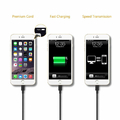 Kinps kabel lighting MFI 3M iPhone 7/6S widok cech