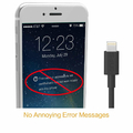 Kinps kabel lighting MFI 3M iPhone 7/6S widok z telefonem
