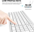 Klawiatura bezprzewodowa iClever IC-BK10 Bluetooth 5.1 iOS Windows QWERTY widok profilu.