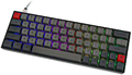 Klawiatura mechaniczna przewodowa gamingowa EPOMAKER Skyloong SK64 Brown widok z boku.