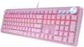Klawiatura mechaniczna przewodowa gamingowa HUO JI BT-855 USB LED Red widok z prawej strony.