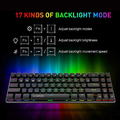 Klawiatura mechaniczna przewodowa Havit KB512L RGB USB-C widok funkcji.