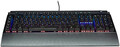 Klawiatura membranowa AmazonBasics K88-IT LED RGB PC widok z tyłu.