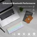 Klawiatura przewodowa mechaniczna gamingowa Obins Anne Pro 2 White Biała widok kompatybilności.