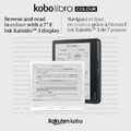 Kobo Libra Colour 32GB – czytnik e-booków z kolorowym ekranem, biały – zdjęcie 2